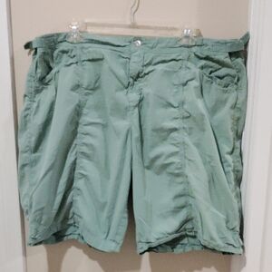 Fresh Produce Green Cargo Shorts Relaxed Fit